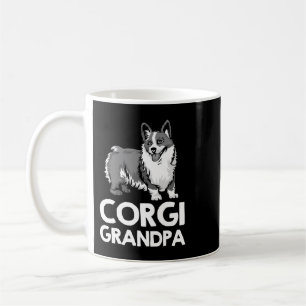Caneca De Café Cachorro Corgi Funny Corgi Avô Puppy Welsh Corgi