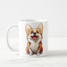 Caneca De Café Cachorro Corgi Galês