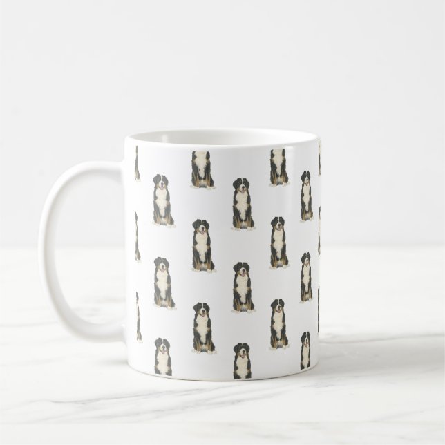 Caneca De Café Cachorro da Montanha Bernese (Esquerda)