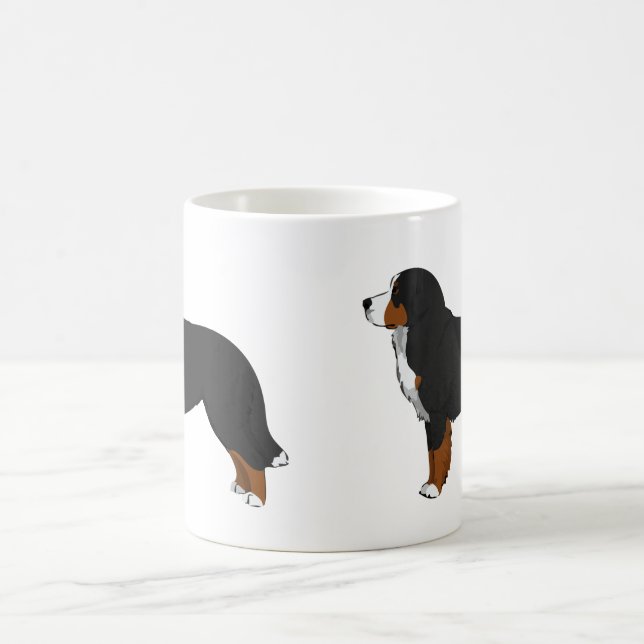 Caneca De Café Cachorro da Montanha Bernese (Centro)