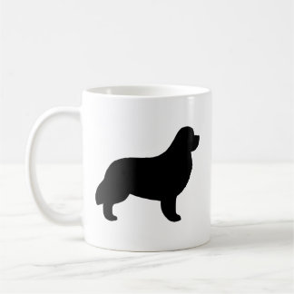 Caneca De Café Cachorro da Terra Nova Silhouettes