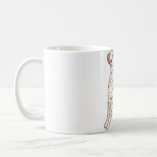 Caneca De Café Cachorro Dalmático