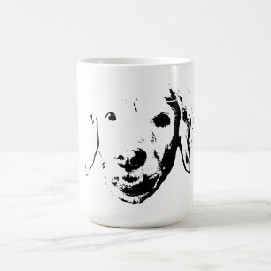 Caneca De Café Cachorro de Banda Desenhada Matinal