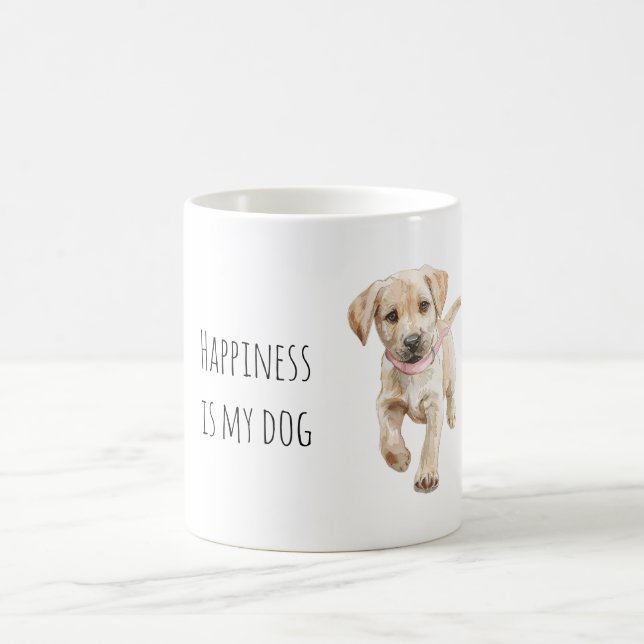 Caneca De Café Cachorro de Creme Doce (Centro)