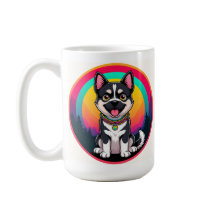 Cachorro de Desenho Animado Divertido