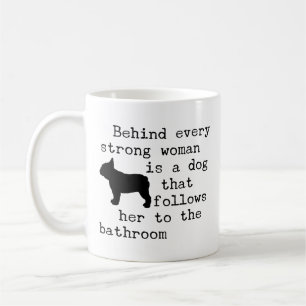 Caneca De Café Cachorro de Humor - Cachorro Francês