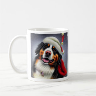 Caneca De Café Cachorro de Montanha Bernese, Papais noeis, Coffee