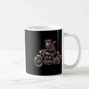 Caneca De Café Cachorro de Moto Antiga Legal Steampunk Tbull Cicl