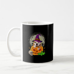 Caneca De Café Cachorro-do-mato-bruxa-do-mato-abóbora