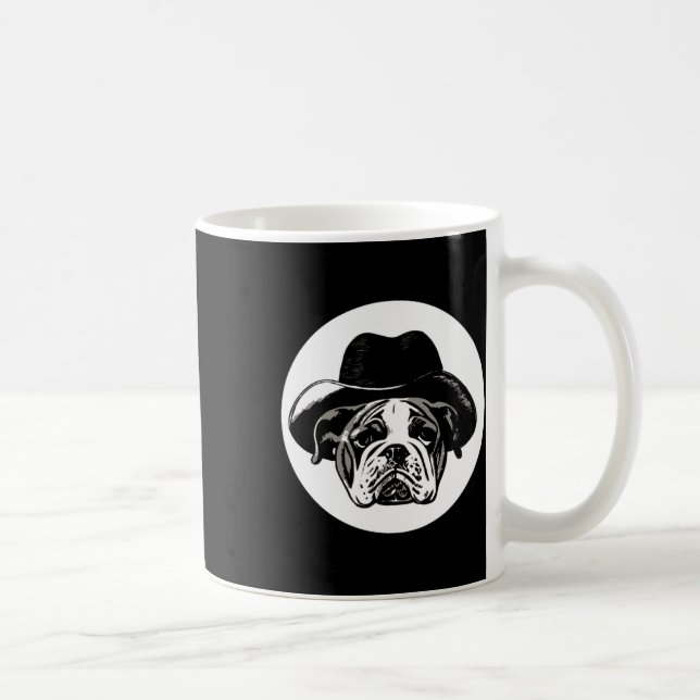 Caneca De Café Cachorro-do-mato-vaqueiro inglês (Direita)