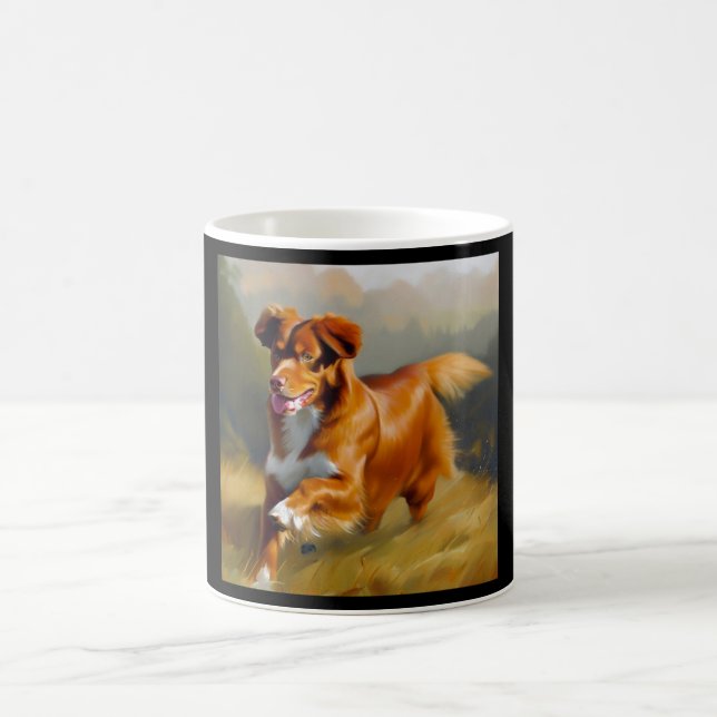Caneca De Café Cachorro do Retriever com Chamada Duck Tolling da  (Centro)