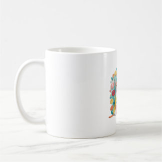Caneca De Café Cachorro e gato recém-casados vestindo hanbok core