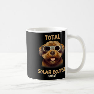 Caneca De Café Cachorro Eclipse Vestindo Gamas Eclipse Solares
