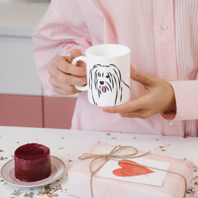 Caneca De Café Cachorro Engraçado Cugado (Criador carregado)