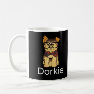Caneca De Café Cachorro Engraçado Dorkie Dorky Yorkie