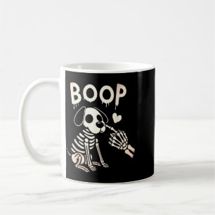 Caneca De Café Cachorro Esqueleto Boop Engraçado Dia das Bruxas A