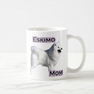 Caneca De Café Cachorro esquimó americano Mãe 4