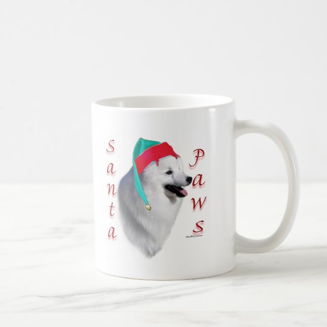 Caneca De Café Cachorro Esquimó Americano Papai Noel (Direita)