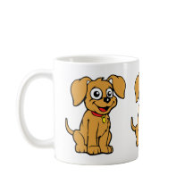 Cachorro está Confuso Café