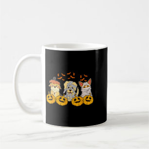 Caneca De Café Cachorro Fantasma Cachorro Fofo Vestido de Fantasm