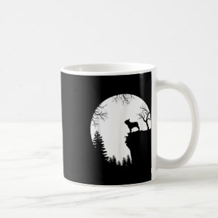 Caneca De Café Cachorro Francês Engraçado E Cachorro Da Lua De Ha
