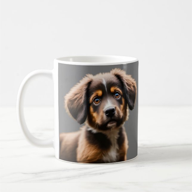 Caneca De Café Cachorro Gelado (Esquerda)