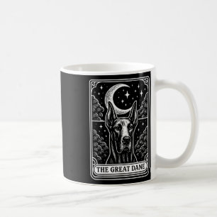 Caneca De Café Cachorro Grande Mamãe Tarot Card Vintage Crescent