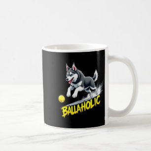 Caneca De Café Cachorro Husky Siberiano Ballaholic Engraçado Pers