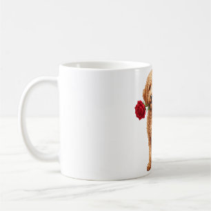 Caneca De Café Cachorro Labradoodle Fofo