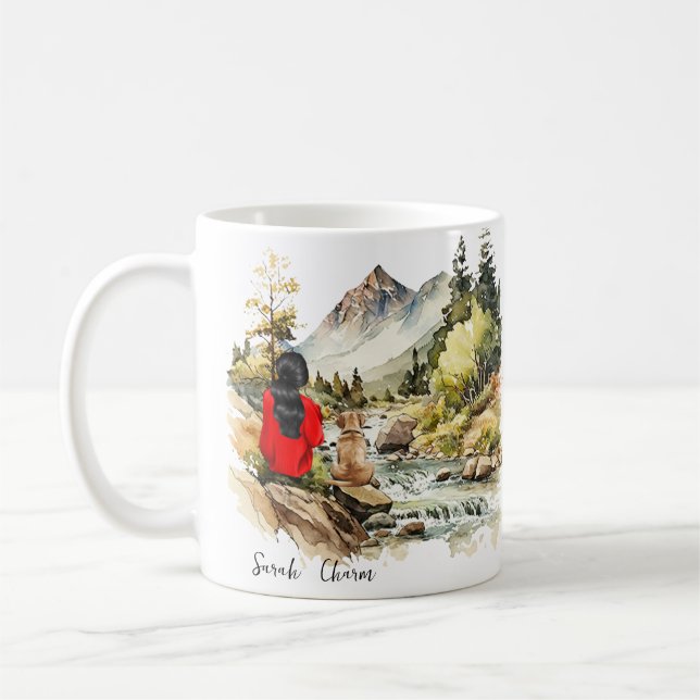 Caneca De Café Cachorro Mãe (Esquerda)