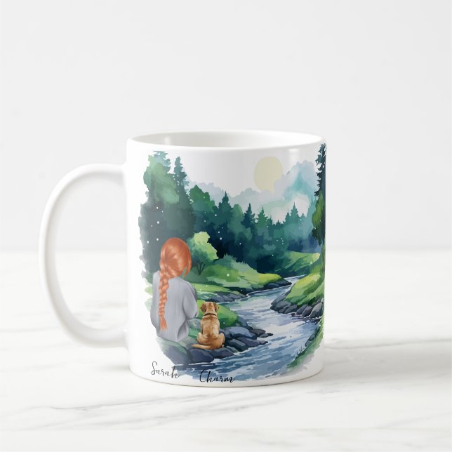 Caneca De Café Cachorro Mãe (Esquerda)