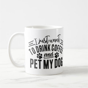 Caneca De Café Cachorro Mãe Cachorro Pai Pet Lover