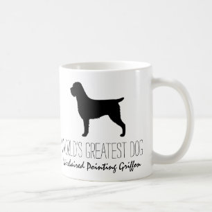 Caneca De Café Cachorro Maior do Mundo Apontando Griffon
