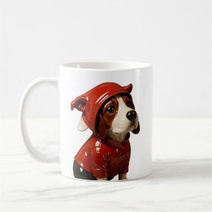 Caneca De Café Cachorro Melancólico
