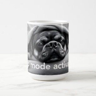 Caneca De Café Cachorro modo soneca ativado