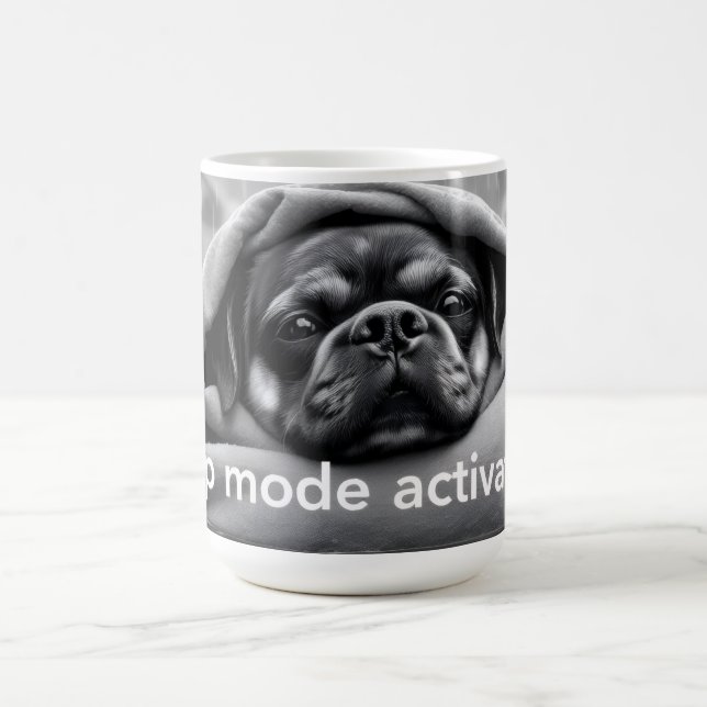Caneca De Café Cachorro modo soneca ativado (Centro)