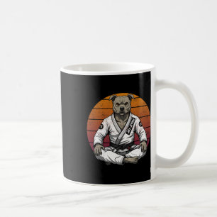 Caneca De Café Cachorro Novato Funny Brasileiro Jiu Jitsu Retro G