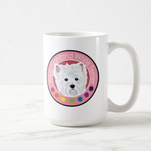 Caneca De Café Cachorro Oeste da rodovia branca terrier