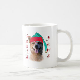 Caneca De Café Cachorro Papai noel australiano