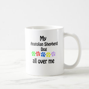 Caneca De Café Cachorro-pastor anatólico caminha Design
