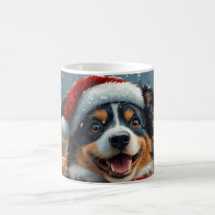 Caneca De Café Cachorro Pastor Australiano Montanha-Russa de Nata