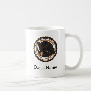 Caneca De Café Cachorro Personalizado Caça-Montanha Bernese