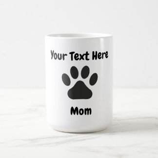 Caneca De Café Cachorro Personalizado Mãe Mug