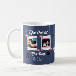Caneca De Café Cachorro Personalizado | Presente personalizado de