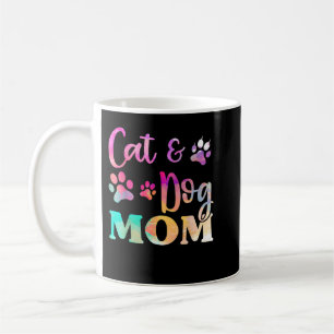 Caneca De Café Cachorro Pet Mãe Camisa Para Mulheres, T-Shir No D