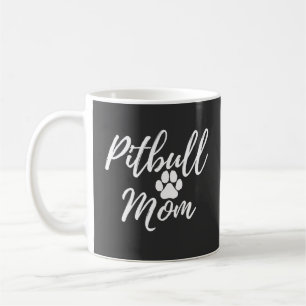 Caneca De Café Cachorro Pitbull Mãe presente para o cão