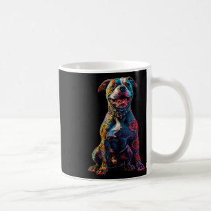 Caneca De Café Cachorro Pitbull Tatuado Cachorro Pitbull Cachorro
