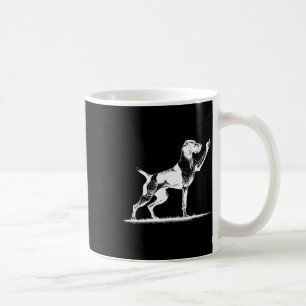 Caneca De Café Cachorro Ponteiro Rude Buraco do Cão Ponteiro Alem