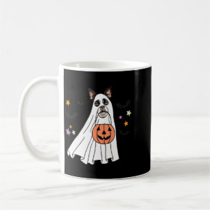 Caneca De Café Cachorro Preto Fantasma Boston Terrier Boo Amante