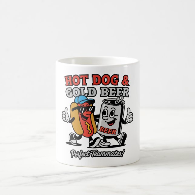 Caneca De Café Cachorro Quente e Bebida Fria (Centro)